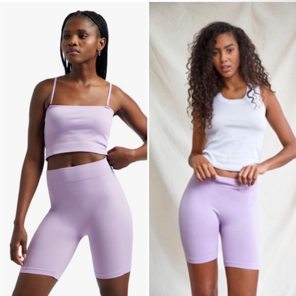 FP: Purple Bike Shorts